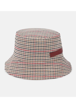 Ruslan Baginskiy Checked bucket hat