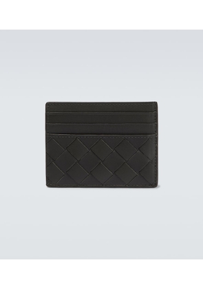 Bottega Veneta Intrecciato leather cardholder