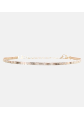 Shay Jewelry 18kt tri-colored gold necklace with diamonds