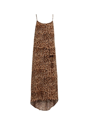 Melissa Odabash Melissa cheetah-print midi slip dress