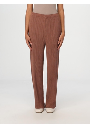 Pants ISSEY MIYAKE Woman color Brown
