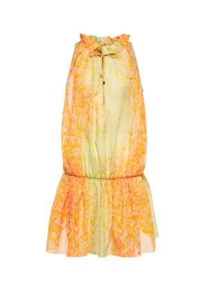 Stella McCartney Printed cotton minidress