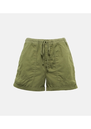 Velvet Tenley mid-rise cotton shorts