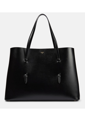 Alaia Mina 50 Large leather tote bag