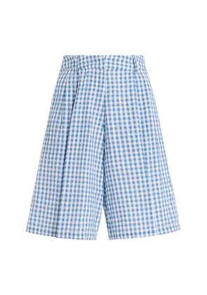 All That Remains Juliette Gingham Seersucker Cotton Culottes - Moda Operandi