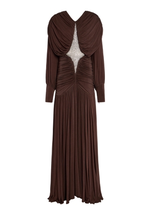 ALÉMAIS Silvio Ruched Midi Dress - Moda Operandi