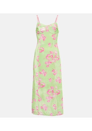 LoveShackFancy Sima midi dress