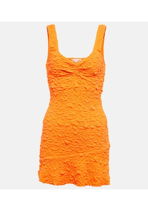 LoveShackFancy Bartlette crinkled minidress