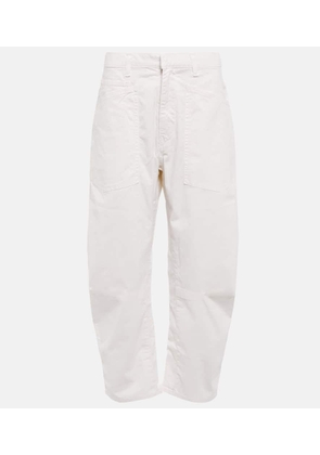 Nili Lotan Shon cotton-blend twill pants