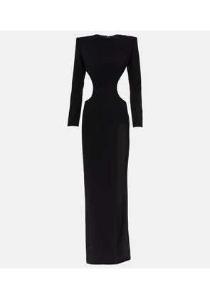 Monot Cutout side-slit gown