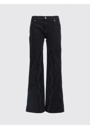 Jeans Y/PROJECT Woman color Black