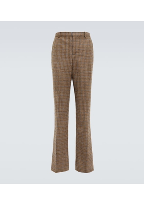 Loewe x Howl's Moving Castle checked high-rise wool pants