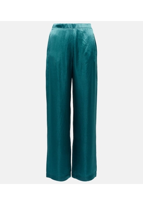 Max Mara Fischio high-rise wide-leg pants