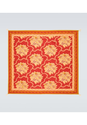 Bode Coral Bells printed silk bandana