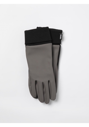 Gloves RAINS Men color Grey