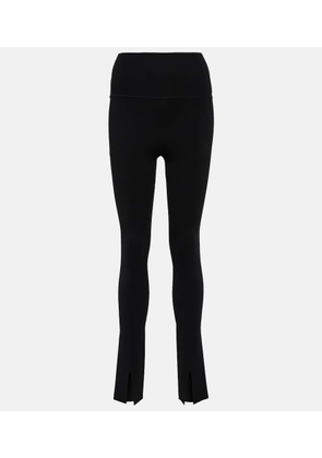 Victoria Beckham Body high-rise split-cuff leggings