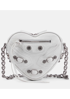 Balenciaga Le Cagole Heart Mini leather crossbody bag