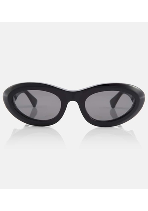 Bottega Veneta Bombe oval sunglasses
