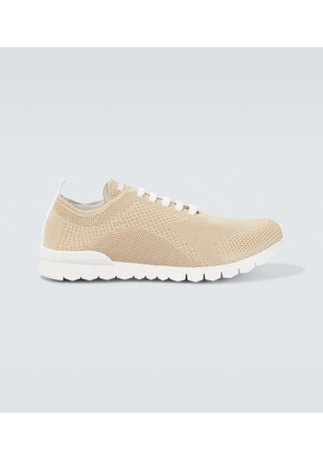 Kiton FITS knit cotton sneakers