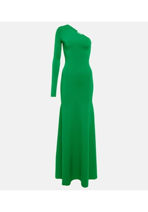 Victoria Beckham Knitted one-shoulder maxi dress