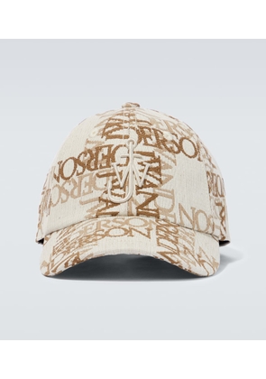 JW Anderson Logo jacquard baseball cap