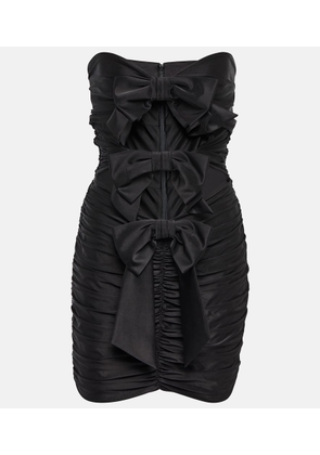 Alexandre Vauthier Strapless jersey minidress