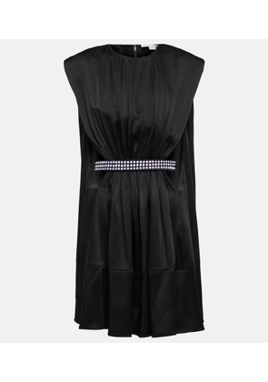 Stella McCartney Embellished satin minidress