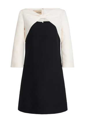 Valentino Garavani Couture Virgin-Wool Blend Mini Dress - Moda Operandi