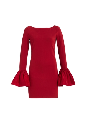 STAUD Hawthorne Double-Knit Mini Dress - Moda Operandi