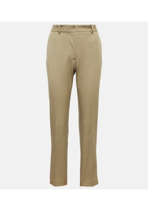 Joseph Coleman high-rise slim gabardine pants