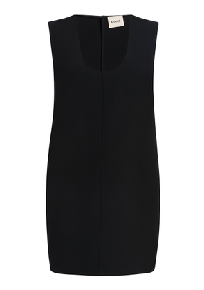 Khaite Nyona Double-Faced Crepe Mini Dress - Moda Operandi