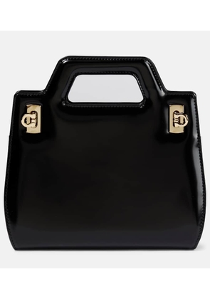 Ferragamo Wanda Mini leather tote bag