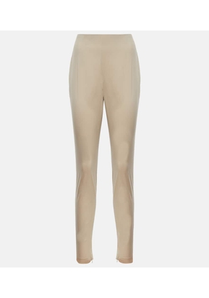 Prada Slim cotton-blend pants