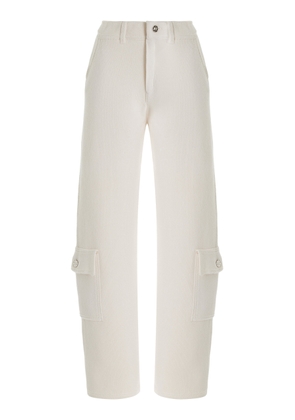 Barrie Aran-Knit Cashmere Cargo Pants - Moda Operandi