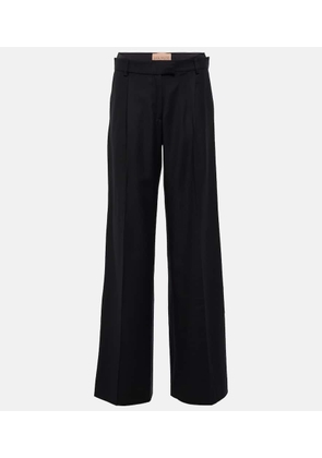 Aya Muse Conso low-rise wide-leg wool pants