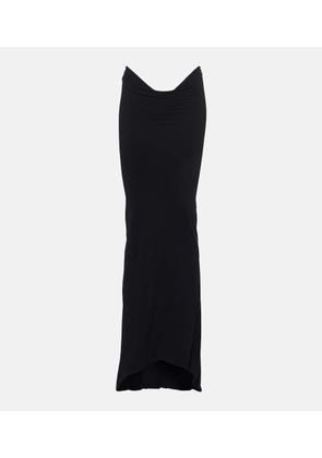 LaQuan Smith Low-rise midi skirt