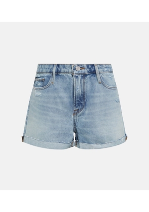 Frame Le Grand Garcon denim shorts