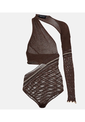 Roberta Einer Dina asymmetric knit bodysuit