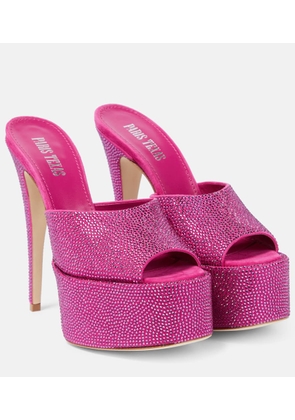 Paris Texas Marina embellished platform sandals