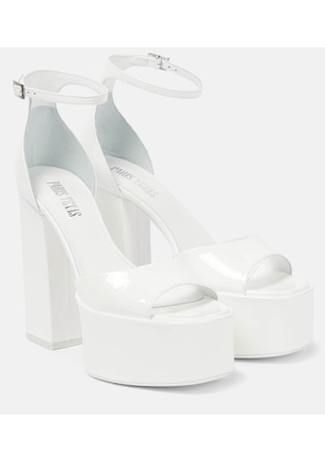 Paris Texas Tatiana patent leather platform sandals