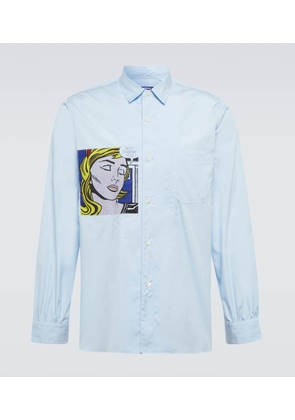 Junya Watanabe Checked cotton poplin shirt