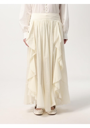 Skirt ZIMMERMANN Woman color White