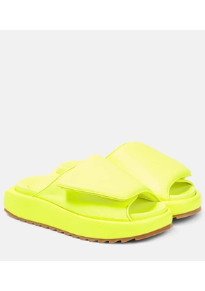 Gia Borghini Gia 1 leather slides