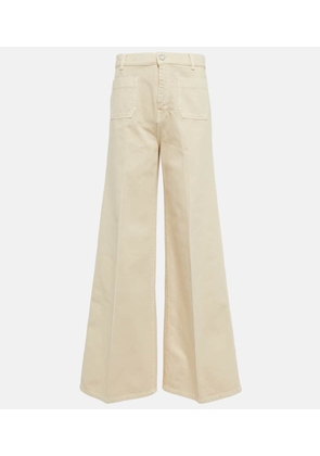 Joseph Brompton high-rise wide-leg jeans