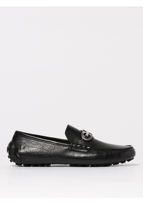 Loafers FERRAGAMO Men color Black
