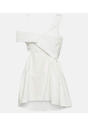 Cecilie Bahnsen Sally matelasse asymmetric top