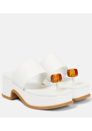 Dries Van Noten Leather sandals
