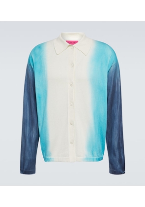 The Elder Statesman Cotton and cashmere cardigan