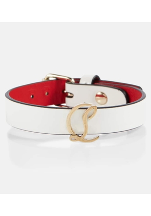 Christian Louboutin Loubilink leather bracelet