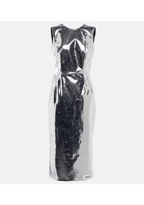 Dolce&Gabbana x Kim metallic midi dress